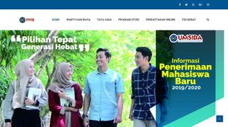 
                            12. Pengumuman Tes Mahasiswa Baru Tanggal 16 Maret ... - pmb umsida