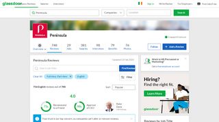 
                            6. Peninsula Reviews | Glassdoor.ie