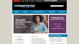 
                            5. Penn Foster College International | Self-Paced, Distance Education ...