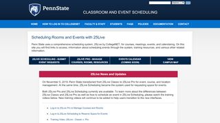 
                            12. Penn State Classroom and Event Scheduling - Registrar PSU