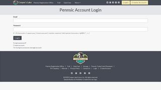
                            11. Pennsic Account Login - Cooper's Lake Campground