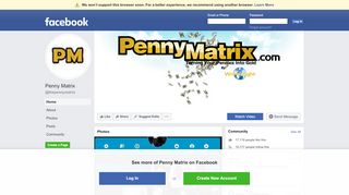 
                            1. Penny Matrix - Home | Facebook