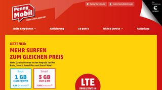 
                            12. Penny Mobil: Prepaid telefonieren und surfen