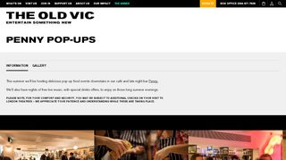 
                            12. Penny Pop-Ups | The Old Vic