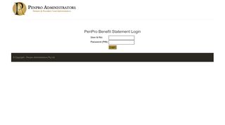 
                            1. PenPro Benefit Statement Login - Penpro Administrators