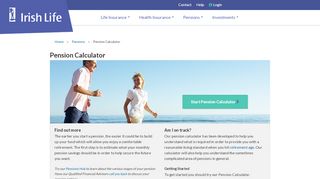 
                            6. Pension Calculator | Irish Life - Life Insurance, Pensions, Investments ...