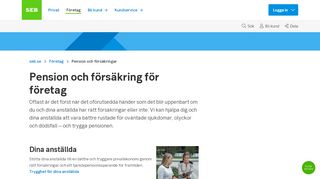 
                            13. Pension och försäkring företag | SEB