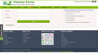 
                            3. Pension Portal