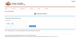 
                            6. Pension Search - Sevana Pension - Social Security System, Govt. of ...