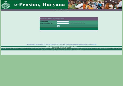 
                            10. Pensioner Login - Haryana