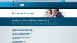 
                            7. Pensionistforeninger - Danske Bank