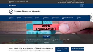 
                            4. Pensions and Benefits - Home | NJ Division of Pensions & Benefits