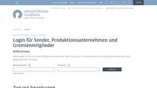 
                            5. Pensionskasse Rundfunk - Intern