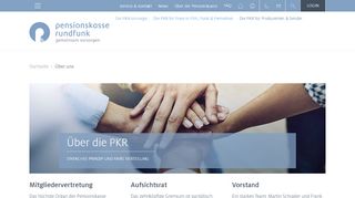 
                            6. Pensionskasse Rundfunk - Über die PKR