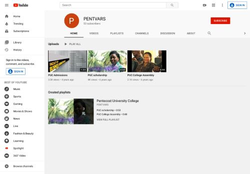 
                            12. PENTVARS - YouTube