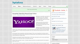 
                            9. Penyebab Tidak Bisa Masuk Email Yahoo - Berita HP dan Teknologi