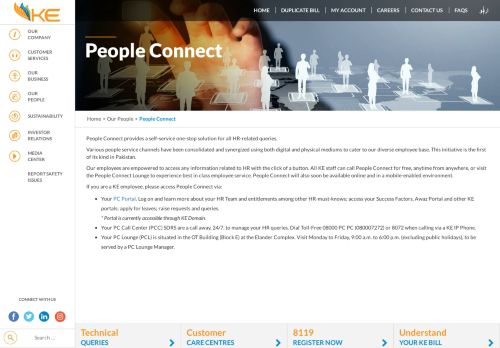 
                            2. People Connect - K-Electric