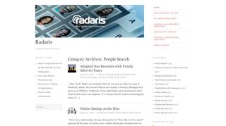 
                            2. People Search | Radaris