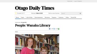 
                            7. People: Wanaka Library | Otago Daily Times Online News