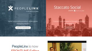 
                            2. PeopleLinx is now FRONTLINE Selling - PeopleLinx Acquisition