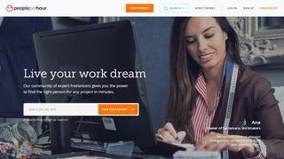 
                            4. PeoplePerHour.com - Hire Freelancers Online & Find Freelance Work