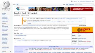 
                            9. People's Bank (Sri Lanka) - Wikipedia