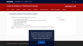 
                            2. PeopleSoft (Student Administration System) | Center for Excellence in ...