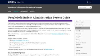 
                            4. PeopleSoft Student Administration System Guide - UConn Health