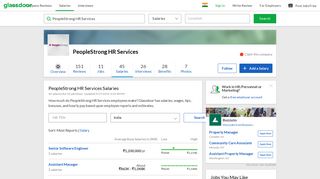 
                            6. PeopleStrong HR Services Salaries | Glassdoor.co.in