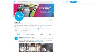 
                            13. Pepco (@PepcoConnect) | Twitter