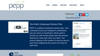 
                            1. PEPP - Public Employees Benefits Agency