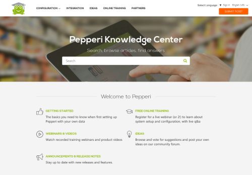 
                            12. Pepperi Web Account Dashboard – Pepperi Support