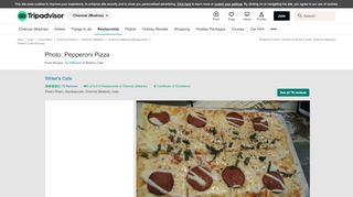 
                            12. Pepperoni Pizza - Picture of Writer's Cafe, Chennai (Madras ...