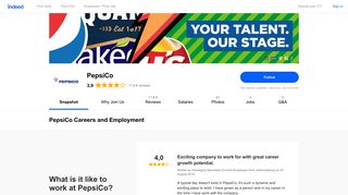 
                            6. PepsiCo Careers and Employment | Indeed.co.za