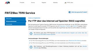 
                            1. Per FTP über das Internet auf Speicher (NAS) zugreifen | FRITZ!Box ...