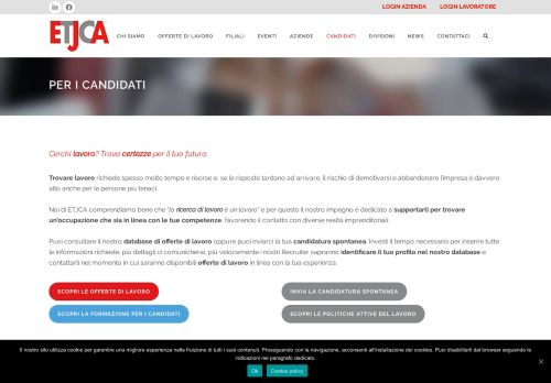 
                            7. Per i candidati - Etjca