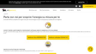 
                            7. Per parlare con noi - Eni gas e luce