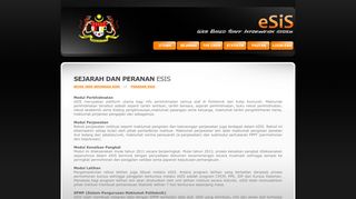 
                            8. Peranan eSIS - eSIS - Sumber Maklumat PPPT