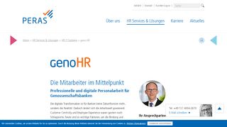 
                            2. Peras GmbH - Personalwirtschaft: geno.HR