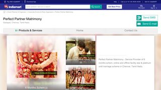 
                            6. Perfect Partner Matrimony, Chennai - Service Provider of 6 Months ...