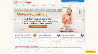 
                            8. PerfectYoga - dein Online-Yogastudio