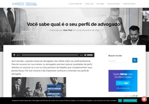 
                            10. Perfil de advogado: faça o teste e descubra qual é o seu - ADVBOX