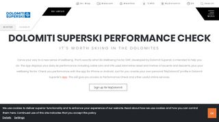 
                            3. Performance Check | Dolomiti Superski