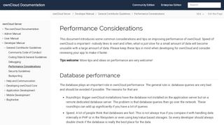 
                            6. Performance Considerations :: ownCloud Documentation