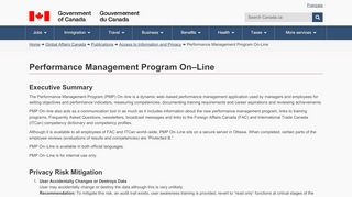 
                            3. Performance Management Program On-Line