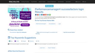 
                            9. Performancemanager4 successfactors login Results For Websites ...