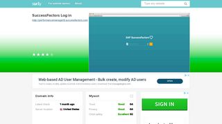 
                            4. performancemanager8.successfactors.com - SuccessFactors Log in ...