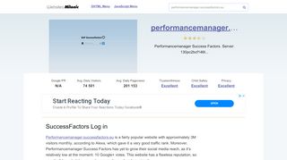 
                            8. Performancemanager.successfactors.eu website. SuccessFactors Log ...