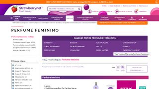 
                            3. Perfume feminino | Frete Internacional Grátis | Strawberrynet BR