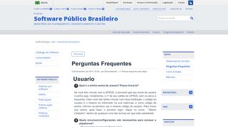 
                            7. Perguntas Frequentes - NAVi - Software Público Brasileiro